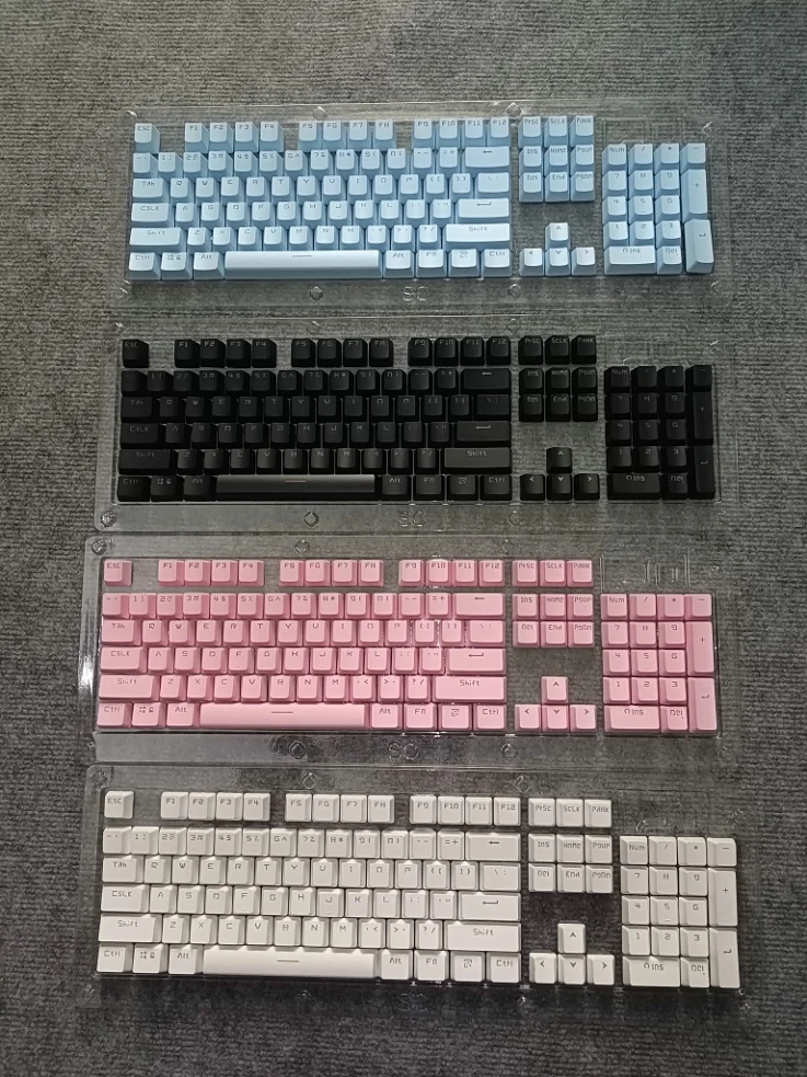 K70 K65 K68 K63 K95 K100용 Corsair PBT 투명 키캡