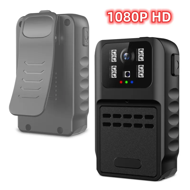 

Mini Camera Portable1080P HD Law Enforcement Recorder Night Vision Direct Recording Digital Camera Outdoors Action Cam Camcorder