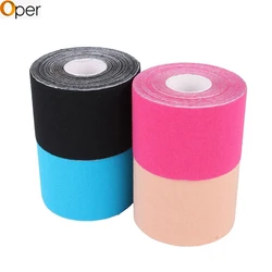 Newest Pure Cotton Medical Sports Tape Anti-Allergic Reduction Pain Relief Inflammation Muscle Care Treatment Bandages 5 CM/5 M