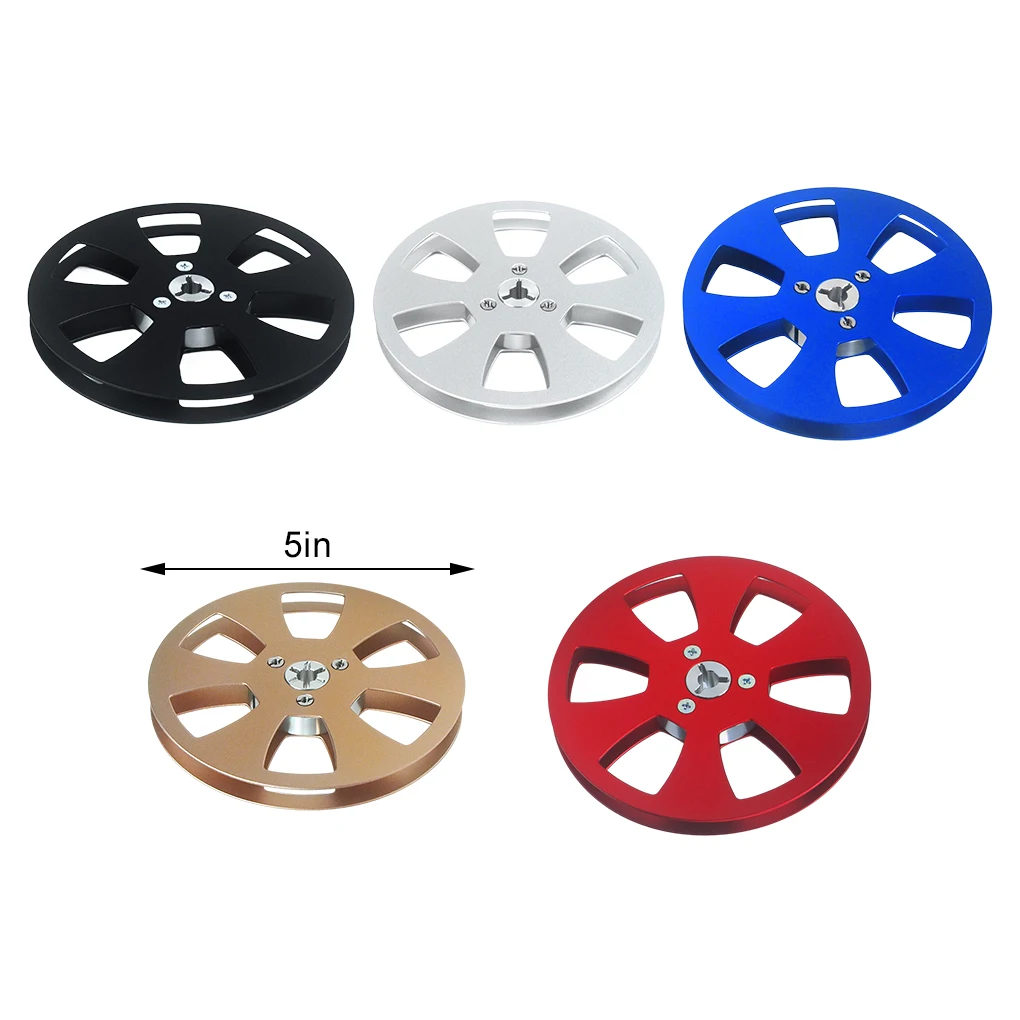 Strong And Durable Metal Reel For Reel To Tape Recorder 6 Holes Empty Metal Unwinder Parts