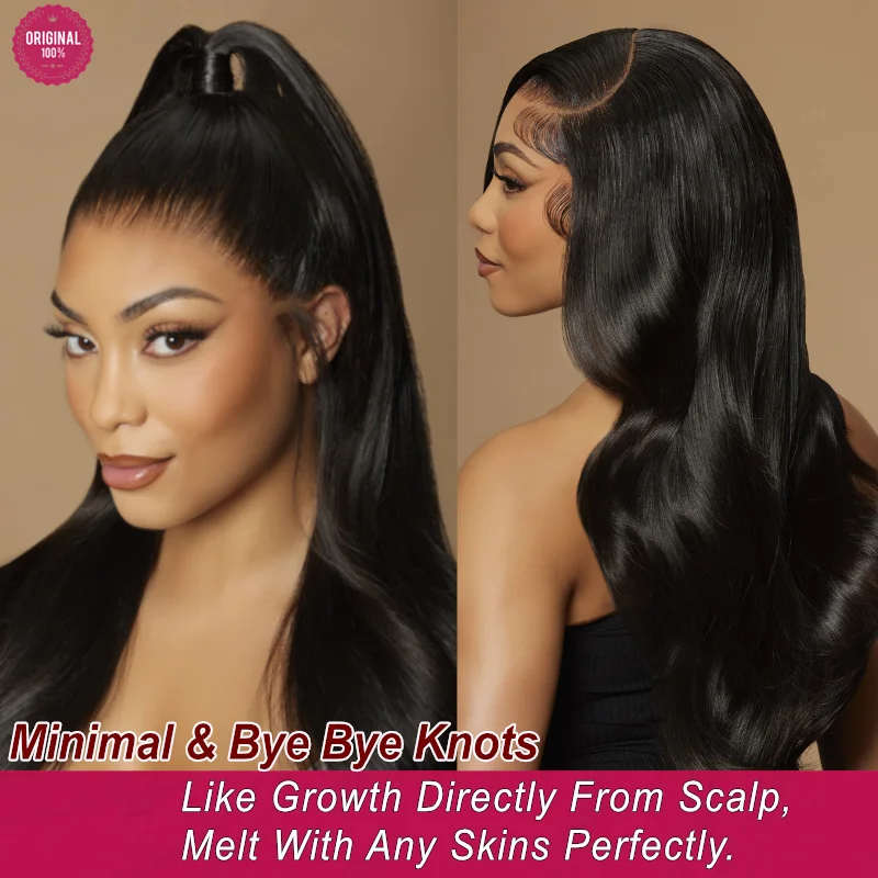 Beautyforever 3D Body Wave 7x5 Bye Bye KNOTS Glueless Wig Human Hair Ready To Wear Brazilian Human Hair Wig Fits All Size Heads 4