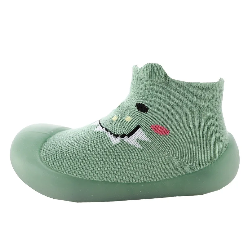 Baby Floor Shoes Children Sock Shoes Non-slip Floor Socks Kids Boy Girl Soft Rubber Sole Shoes Toddler Sock Shoes Infant Booties 5
