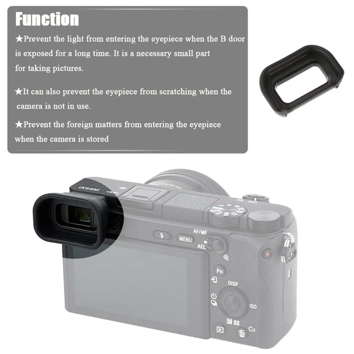 FDA-EP17 뷰파인더 아이피스 아이컵, A6600, A6500, A6400 디지털 카메라용, 아이피스 FDA-EP17 교체, EP-17 핫