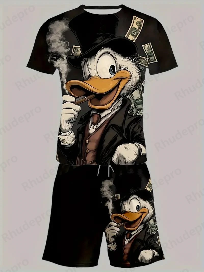 ديزني 2025 موضة تي شيرتات قصيرة الاكمام مجموعة دون...