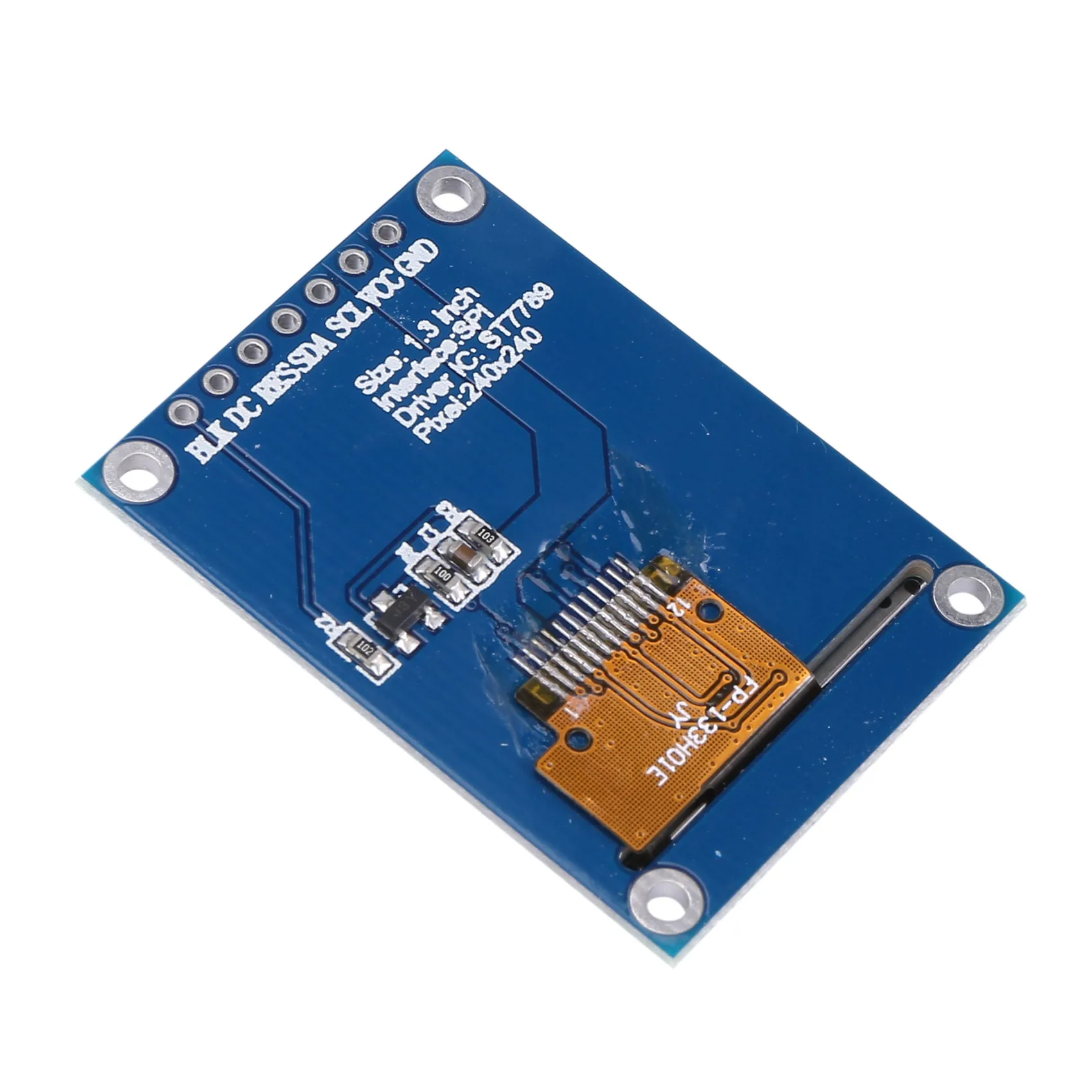Ǯ ÷ Tft LCD ÷, Ips, Tft, St7789 ̺, IC 240x240, Spi , 3.3V , Spi ̽, 1.3 ġ