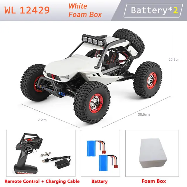 WLtoys WL 12429 1:12 4WD RC Racing Car High Speed Off-Road Remote