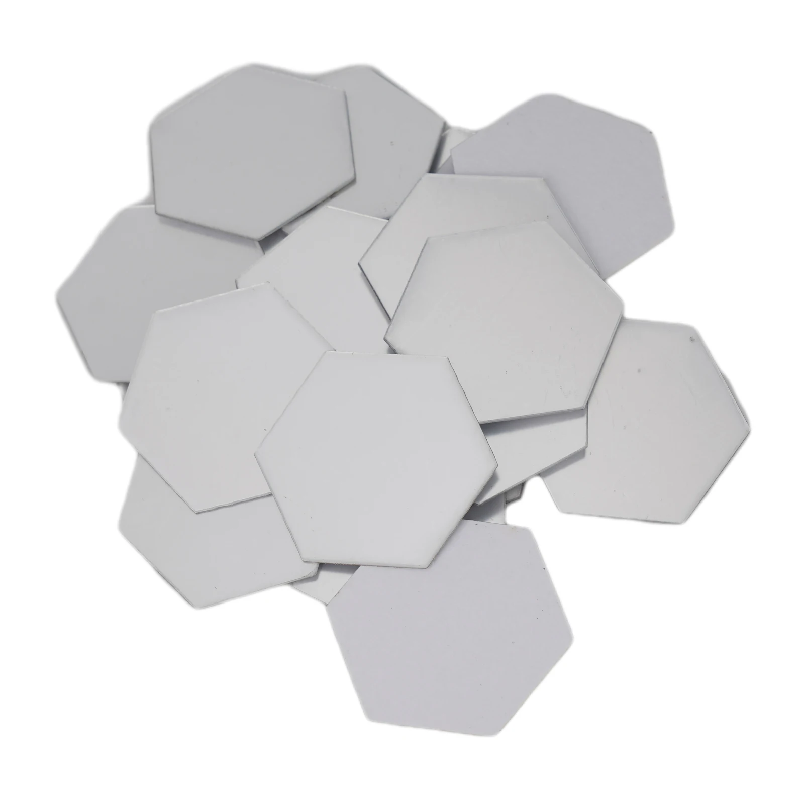 46*40*23mm Wall Stickers Plastic 3D Art Tile Decal Decor Hexagon Home Living Room Mirror Room Wall Sticker