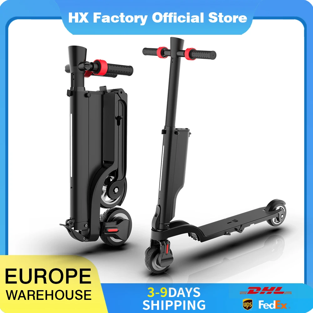 HX X6 electric scooter Foldable 350W 25KM/H Electric scooters 7.5AH 36V e scooter 5.5 Inch scooter electric for Adults