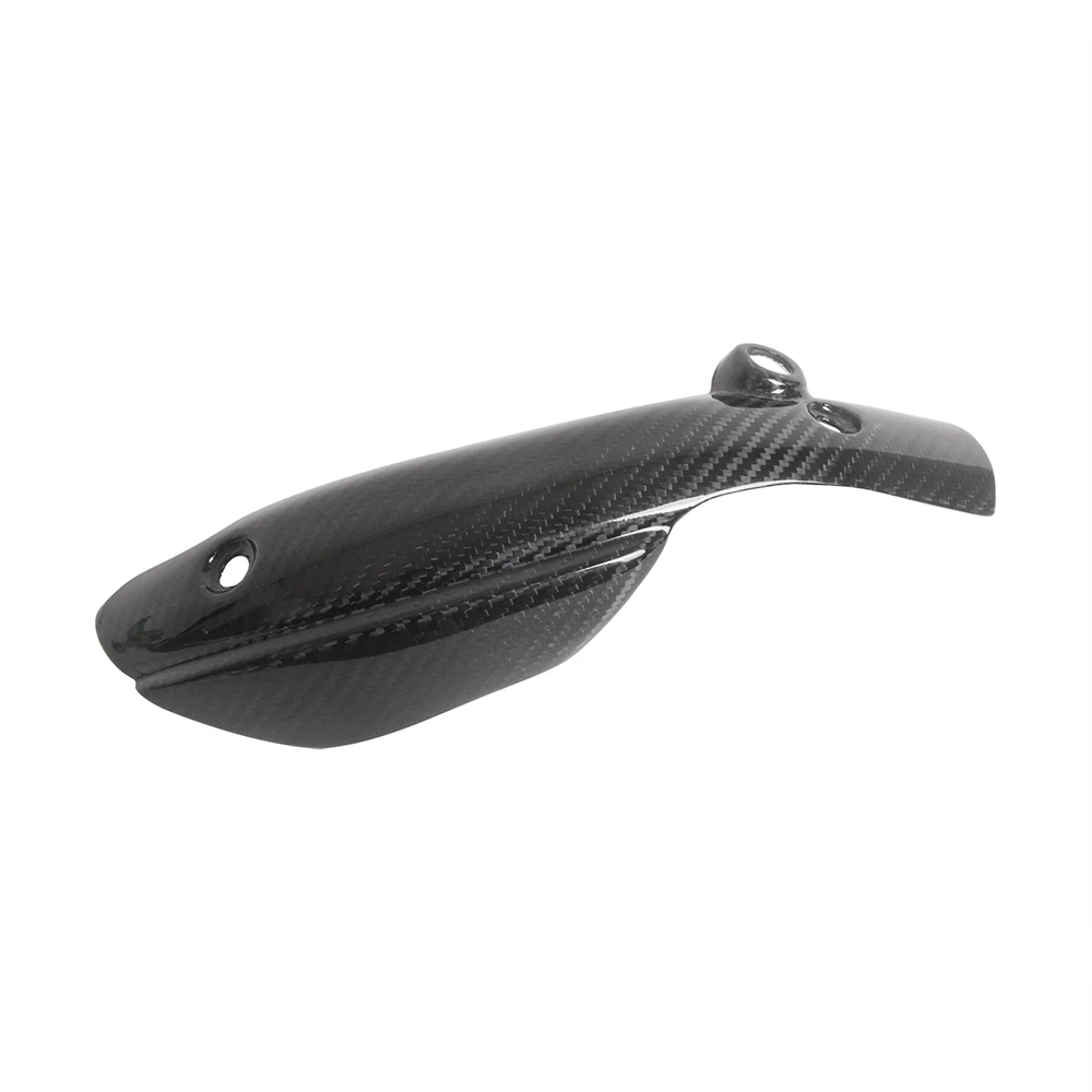 Carbon Fiber Motorcycle Exhaust Cover For YAMAHA R1 2009 2010 2011 2012 2013 2014