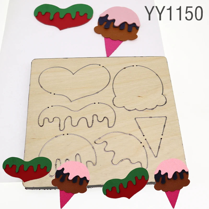 

Ice Cream Cutting Wood Die Cutting Knife Die Ice Cream Knife Die Is Suitable For The General Die-cutting Machine In The Market