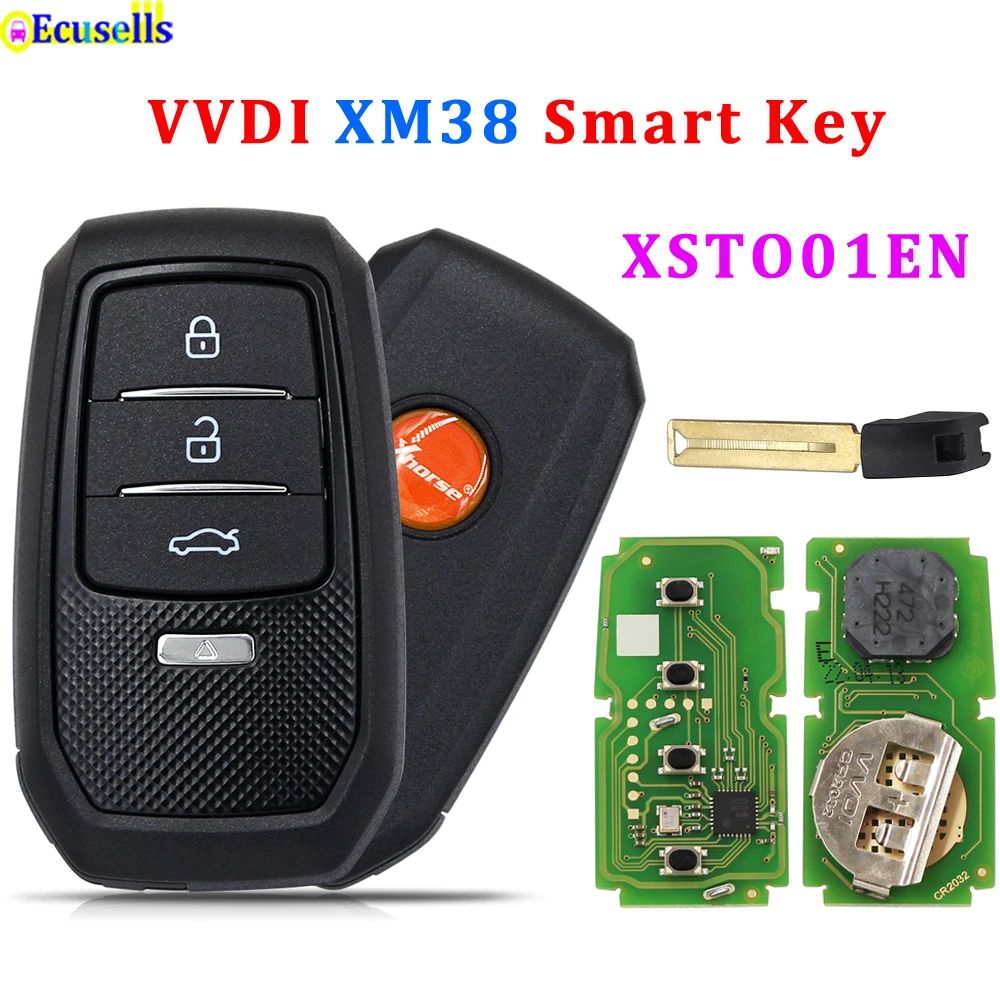 Xhorse XSTO01EN Toyota XM38 Smart Key 4D 8A 4A All in One with Key