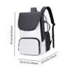 Badminton Bag with Shoe Compartment Sport Bag Travel Tennis Racquet Backpack 6