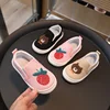 Children Shoes Spring Summer Kids Shoes Toddler Sneakers Animal Patterns Unisex Boys Girls Casual Slip-on Shoes Strawberry Bear 2