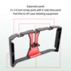 Phone Shooting Rig Stabilizer Professional Phone Handheld Rabbit Cage Adjustable 1/4 Inch Screw Port for Shooting for Video 6