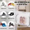 Shoe Dry Bag Shoes Bag Laundry Drying Bag Quick Drying Zipper Closure Reusable Tear-Resistant Large Capacity Breathable Washing 2