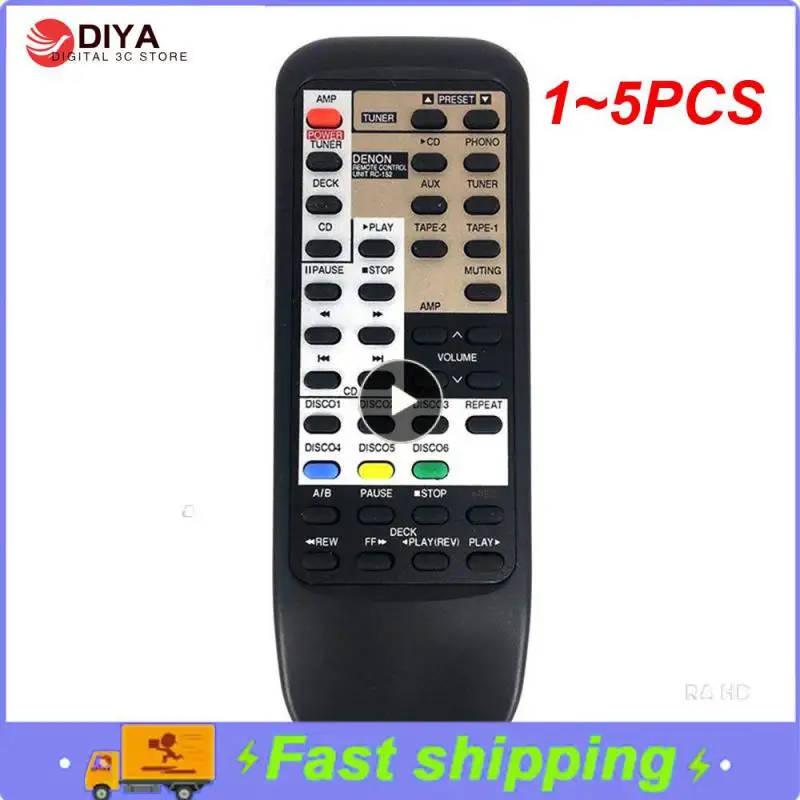 1 ~ 5 Pz Telecomando Rc-152 Per Denon Pma-735R Pma 880R Pma680R Pma 425R Pma-980R Pma500 Pma-655R Pma1500Ae