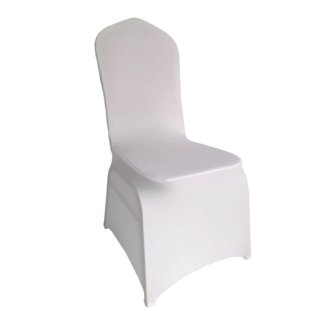 jiaorui 20/30/50/100/150Pcs Spandex Wedding Chair Seat Cover 2