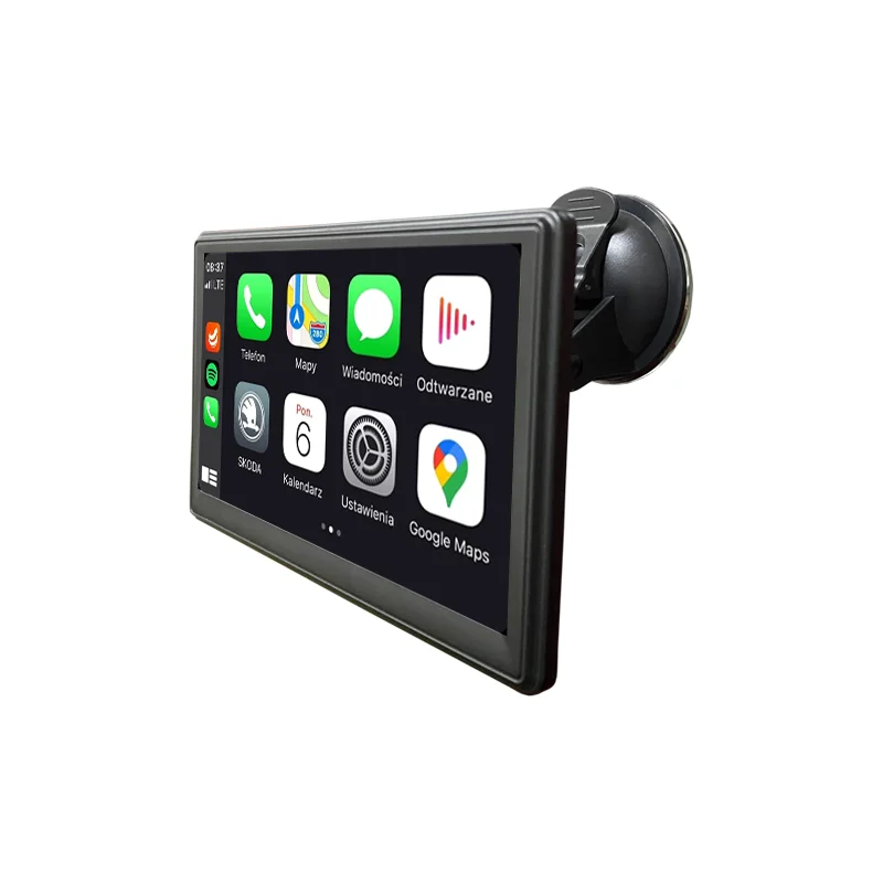 

Портативное навигационное устройство, беспроводное устройство CarPlay /ndroidauto/зеркальное отображение, встроенный Bluetooth 5,0, встроенный микрофон для Функции Siri