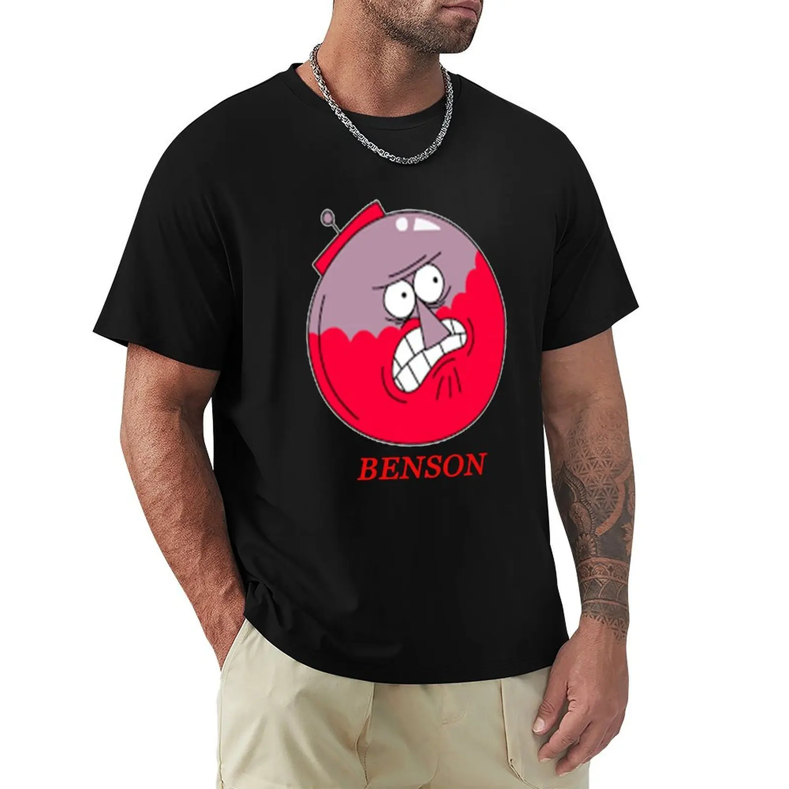 benson angry T-shirt sublime for a boy blanks mens cotton t shirts
