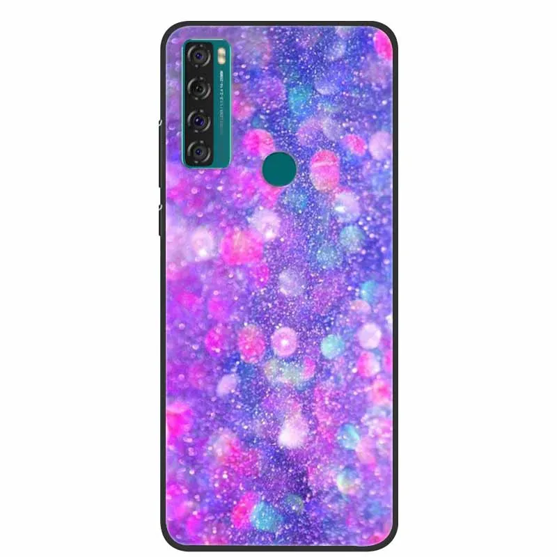 phone dry bag For TCL 20 SE Case Shockproof Soft Silicone Marble Phone Cover for TCL 20 SE Case 20se TPU Funda Painted Cartoon 6.82 inch Capa best waterproof phone pouch Cases & Covers