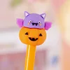 6 Pieces Stationery Cute Cartoon Halloween Pumpkin Cushaw Gel Pen Creative 6