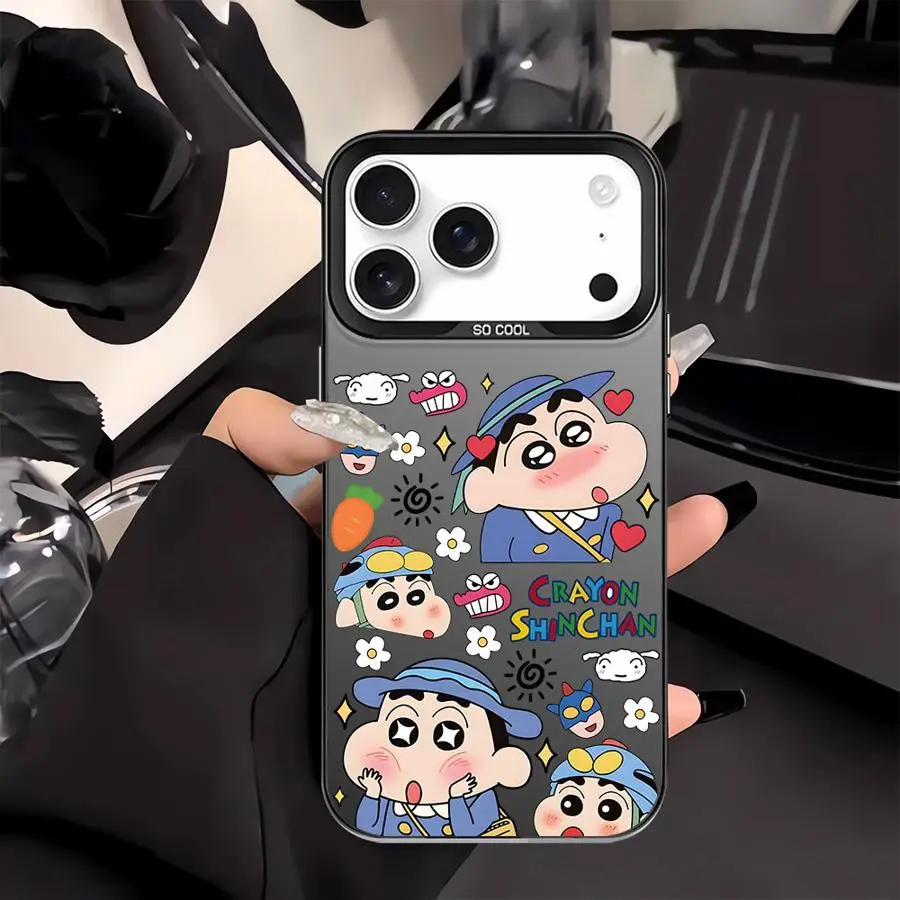 Crayon Shin-Chan Cartoon Phone Case - Fun and Durable Back Cover