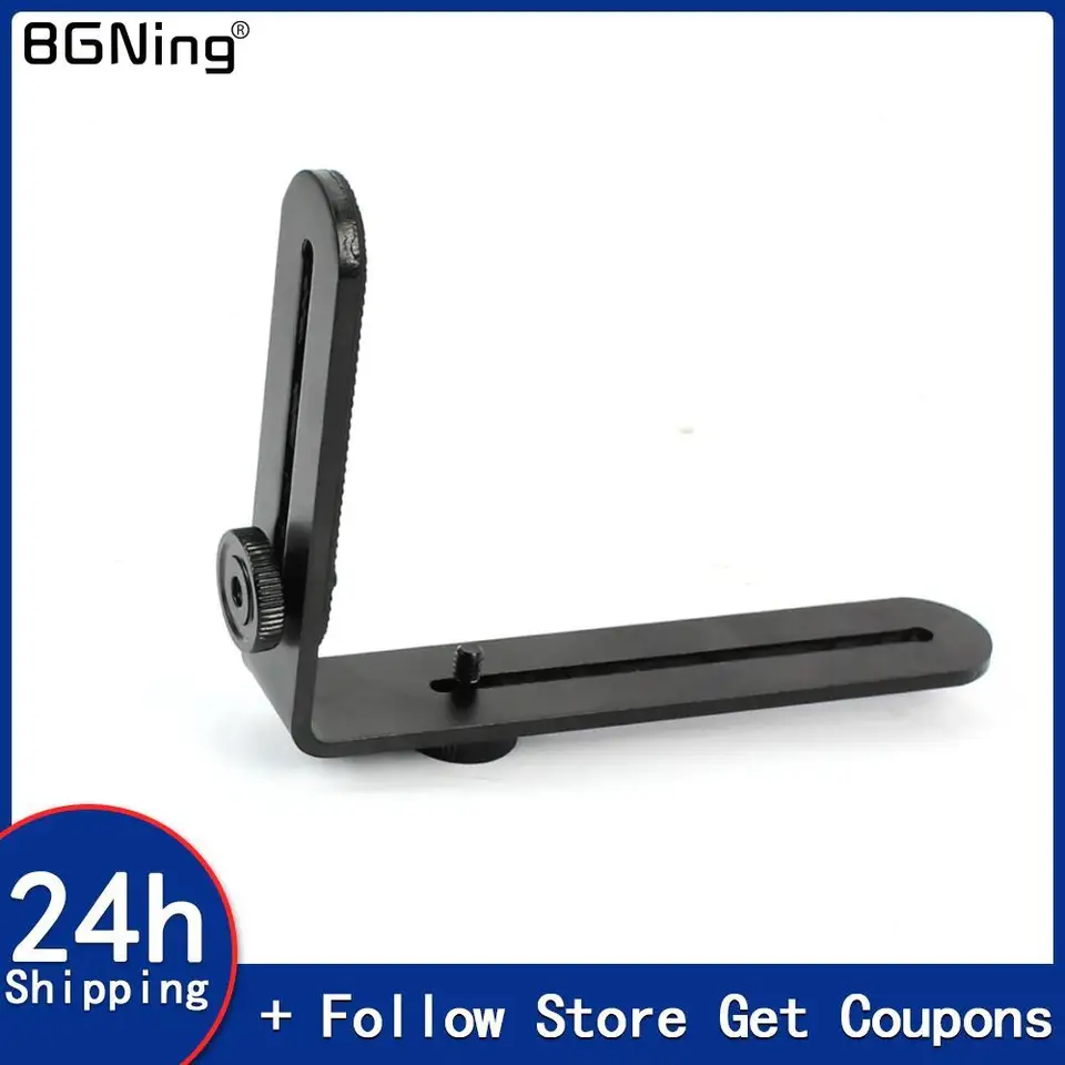 Impugnatura universale per supporto per barra portatile 1/4 Ve per treppiede per stabilizzatore Gimbal DSLR Maniglia per montaggio su fotocamera per Gopro 9 8 Smarphone  44