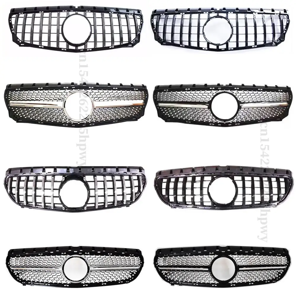 High Quality Inlet Mesh Styling Front Grille Racing Grill Tuning  Accessories Facelift For Mercedes Benz B class W246 2012-2019 - AliExpress