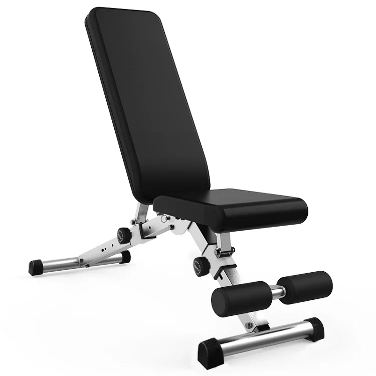 High Quality Home Fitness Exercise Gym Training Equipment Indoor Adjustable Folding Fitness Bench Dumbbell Bench Sit-up Stool