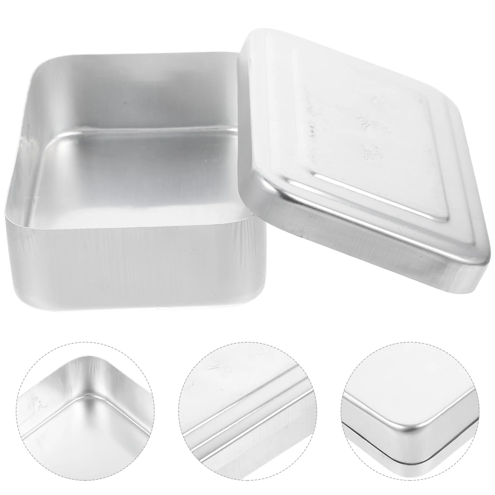 

Vintage Lunch Box Snack Containers for Adults Camping Eating Utensils Old Fashioned