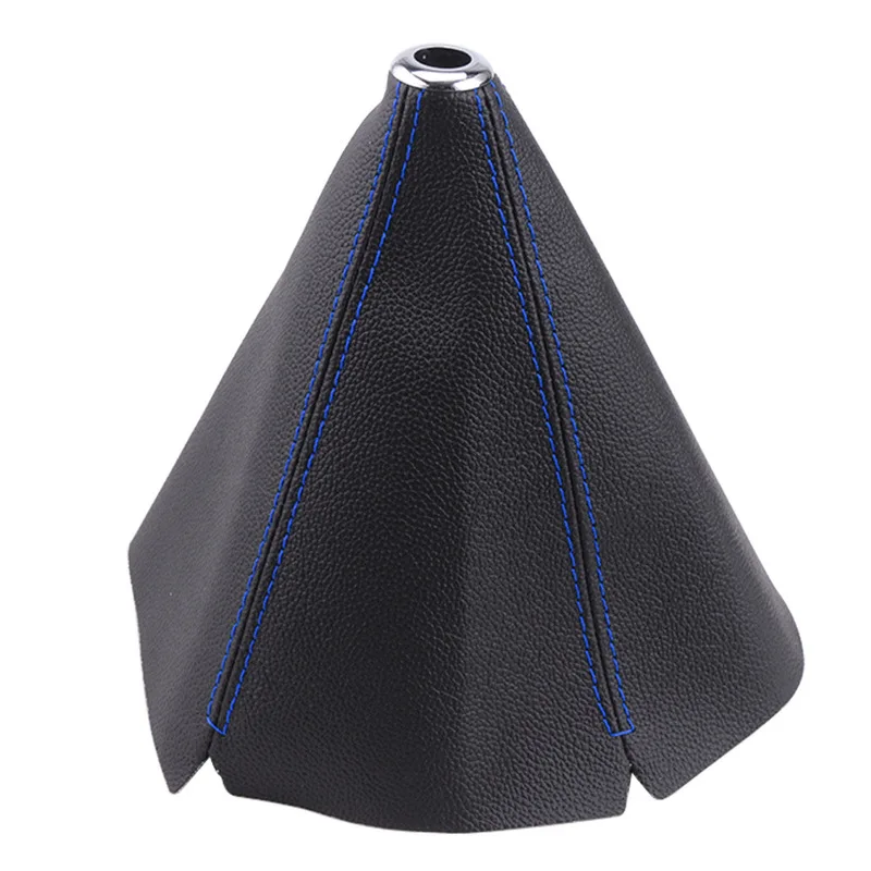 16mm Universal Car Gear Shift Cover Pu Leather Automatic Manual Lever Knob Boot Cover Legging