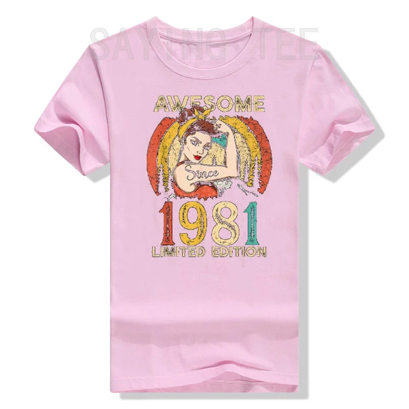 41th Birthday Gifts T Shirts With Keychain 80s Clothes For