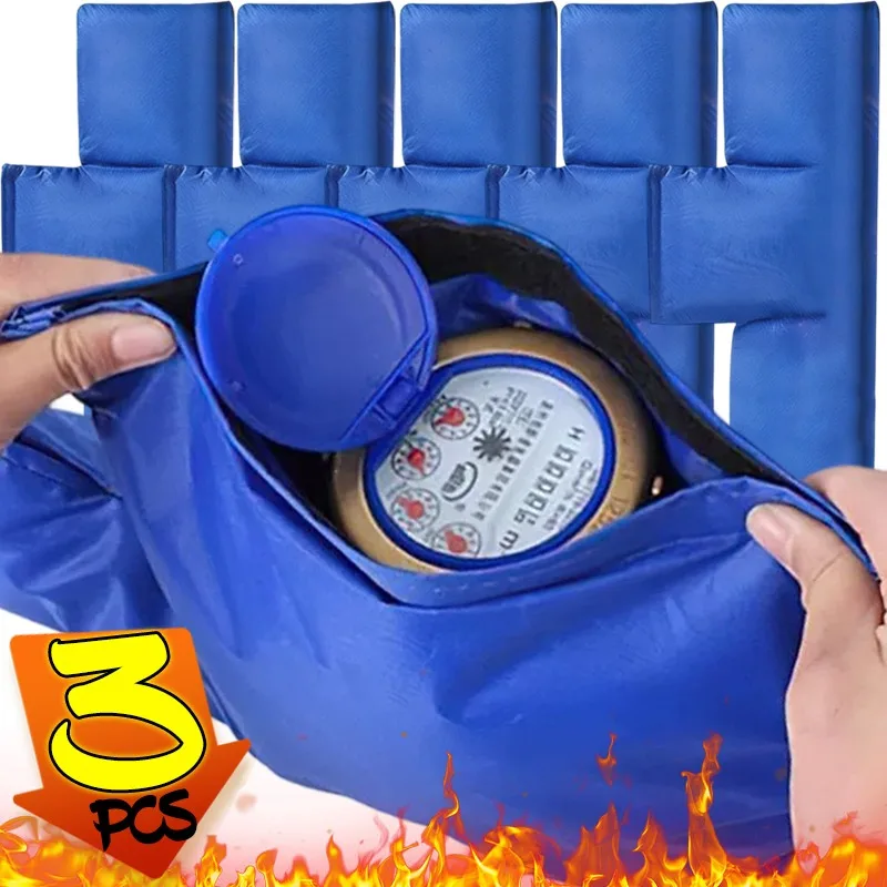 Outdoor Water Meter Insulation Sleeve - Waterproof & Winter-Resistant, 25x56cm