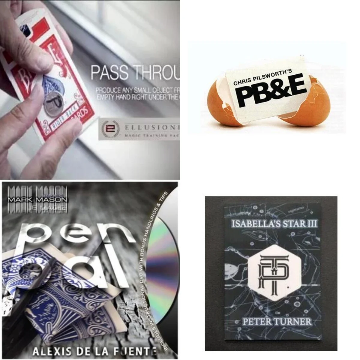 

Pass Through by Cody Nottingham，PBE By Chris Pilsworth，Pen Pal BY Alexis De La Fuente，Peter Turner - Isabellas Star III - Magic
