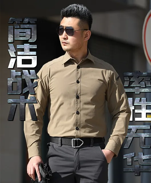 Camicia Safari Uomo Con Maniche Staccabili - Traspirante, Asciugatura Rapida | Ideale Per Trekking E Outdoor - Foto 4