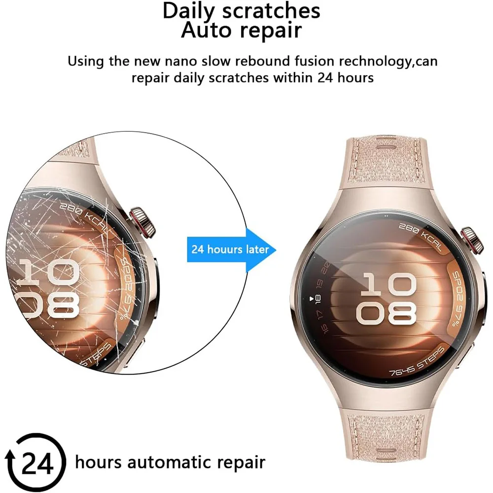 لهواوي ساعة 5 42/46 مللي متر ساعة لينة واضحة طبقة...