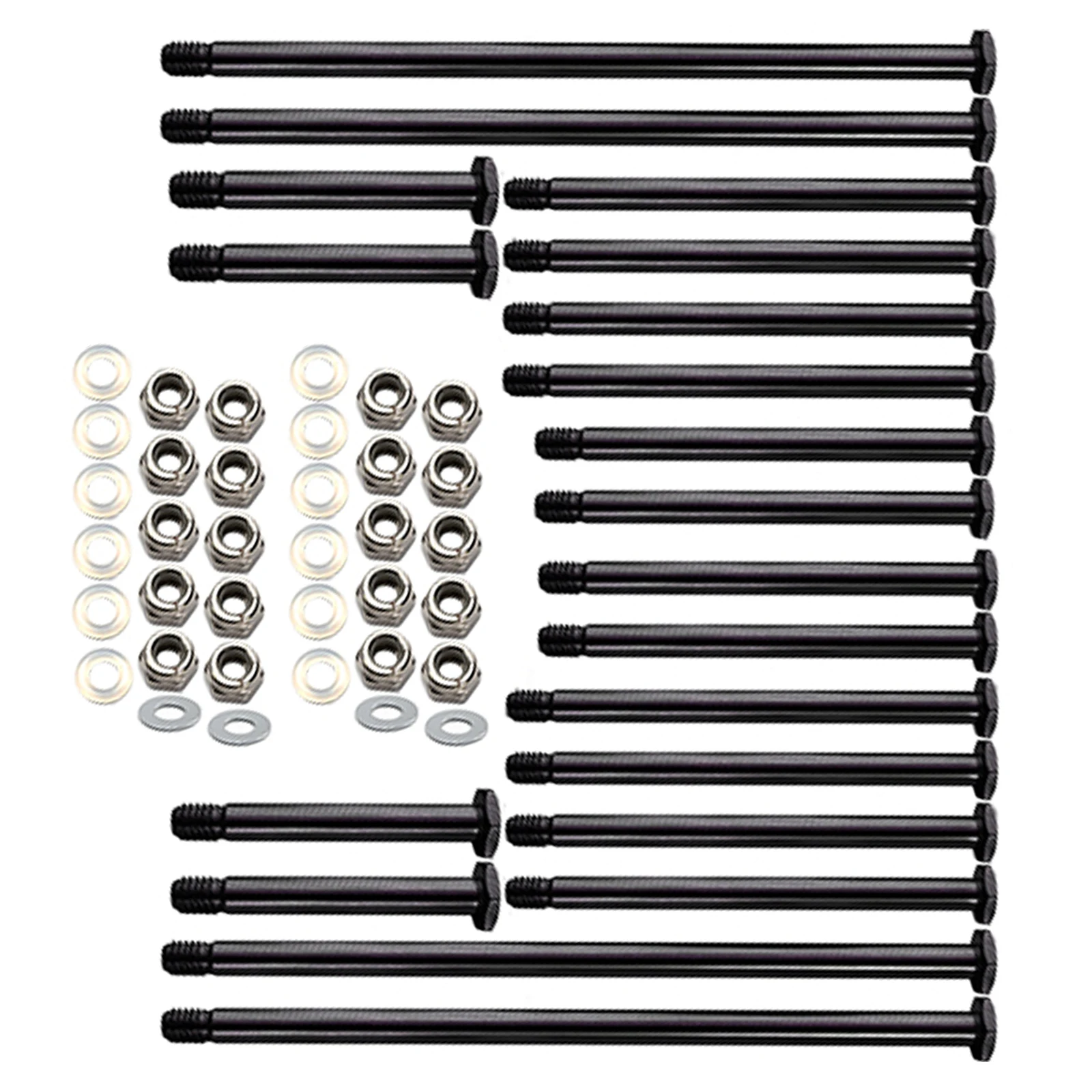 Bras de suspension arrière en acier GPM Racing pour Traxxas X-Maxx, finition robuste