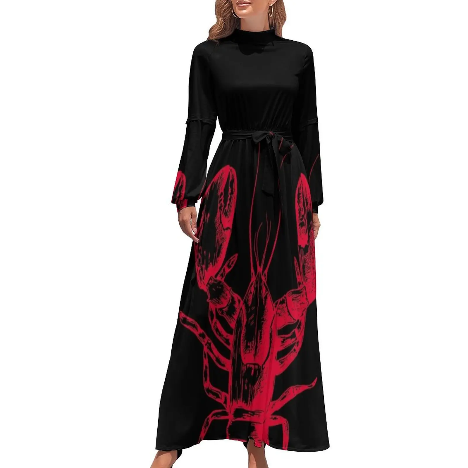 

BE MY LOBSTER Long Dress sensual sexy dress for women prom dresses