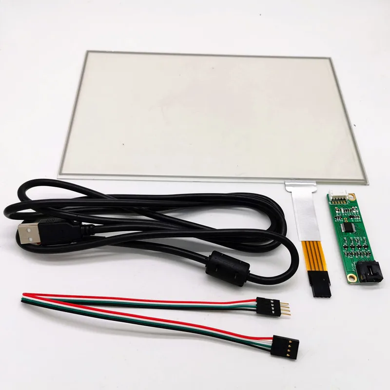 10.1 -inch resistive touchscreen Sensor Digitizer Glass Raspberry Pi Win7 8 10 Hand Writer