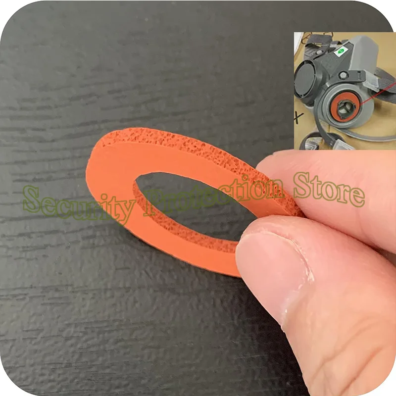 2-20pcs 6895 Inhalation Port Gasket for 6000 and 7800S Series Respirators