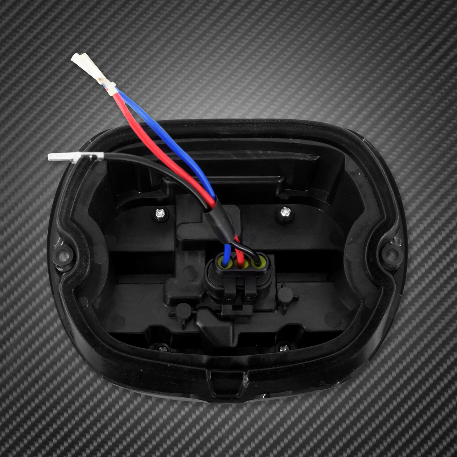 Fanale posteriore a LED per Harley Dyna Fat Boy FLSTF Night Train FXSTB Softail Sportster Road King Electra Glide Road Glide - immagine 5