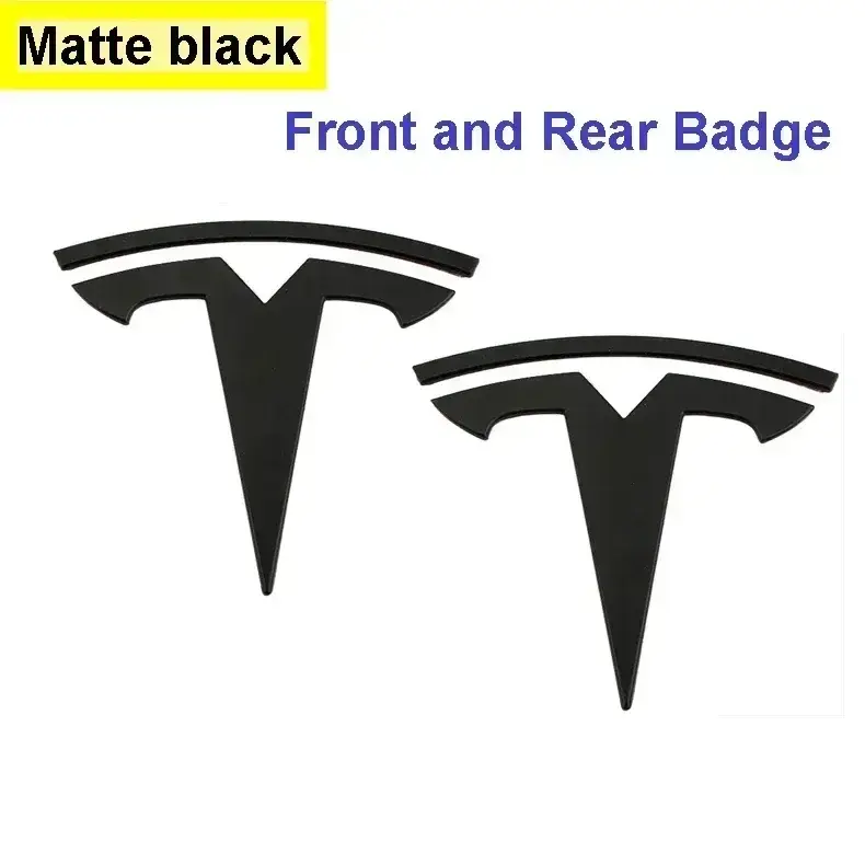 For Tesla Model 3 Mode Y Zinc Alloy Car Front Hood Logo Sticker Styling Auto Body Rear Trunk Emblem with Radian Accessories - Image 23
