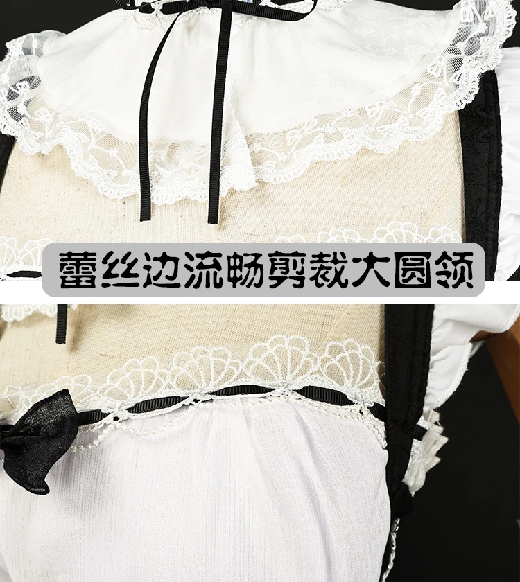 Re:Zero Rem Maid Uniform Cosplay Costume