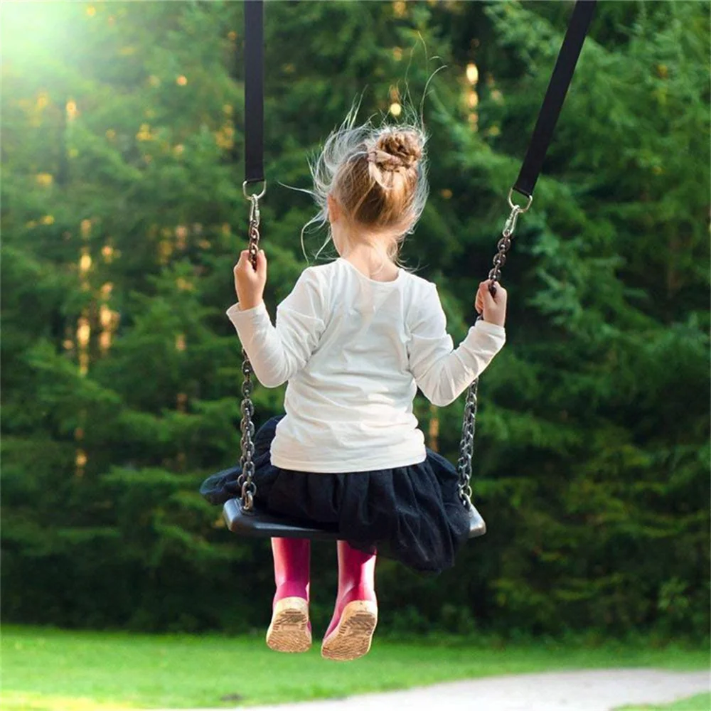 Outdoor swing hammock strapping spot wholesale encrypted polyester hammock strapping swing rope 1.5M 2M 3M set 5