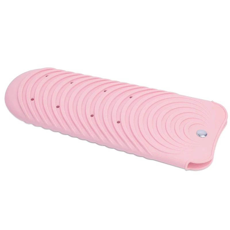 

Hair Straightener Pouch,Heat Resistant Mat Holder For Flat Iron Curling Iron Hot Hair