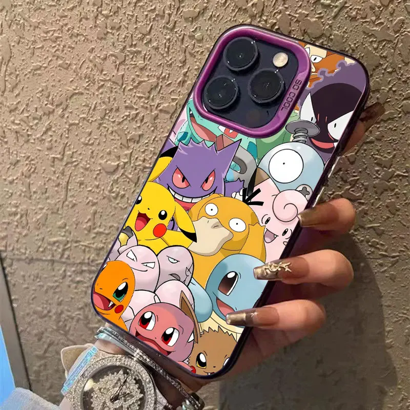 Japanese Anime P-Pokemons Shockproof Phone Case - Stylish Protective Cover