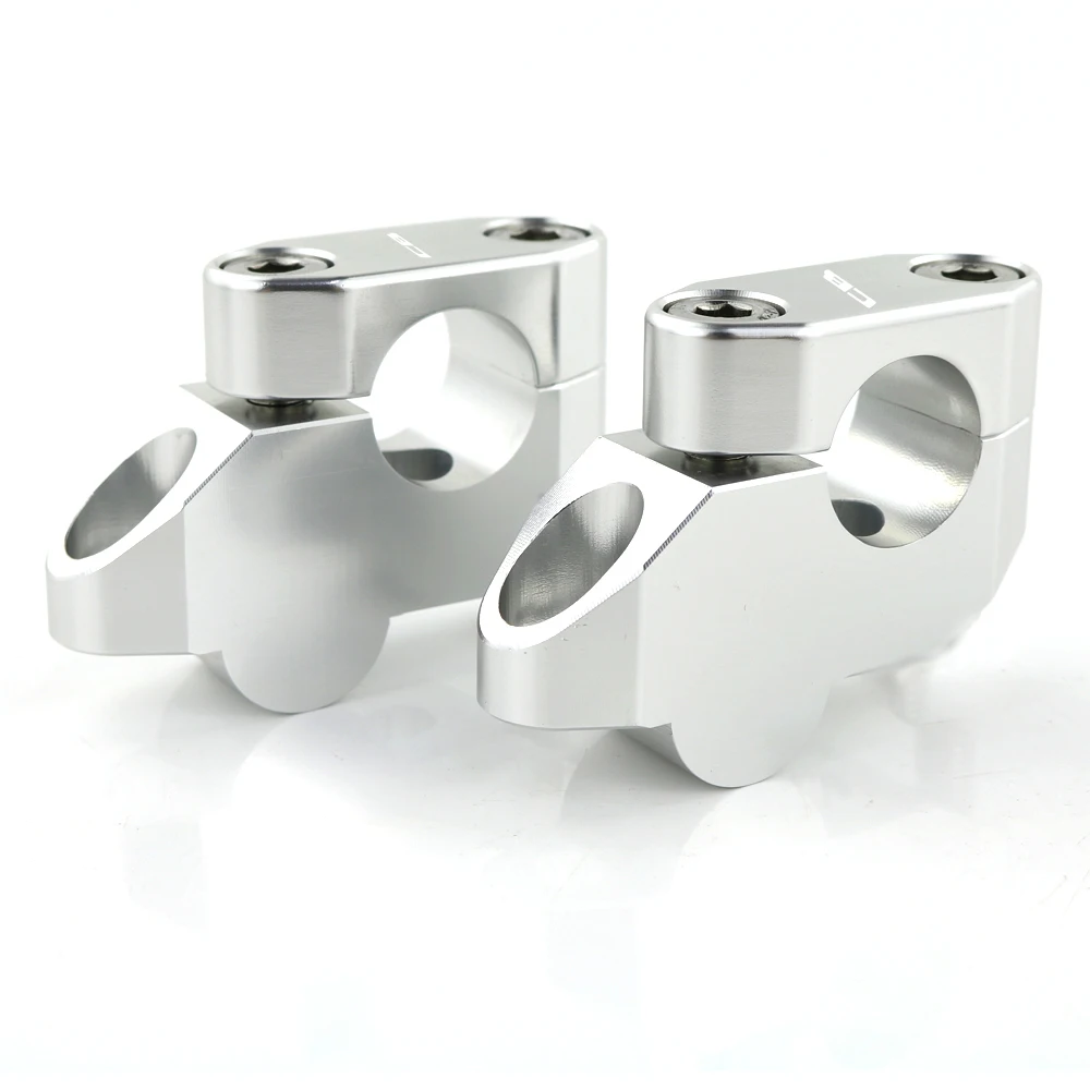 22Mm 7/8 "Riser Di Montaggio Manubrio Off-Set Estendi Misura Spostata Per Honda Cb400 Cb900F Cb1300 Cbf1000 Cbf 500 600 Cbx 650 Cbx 750