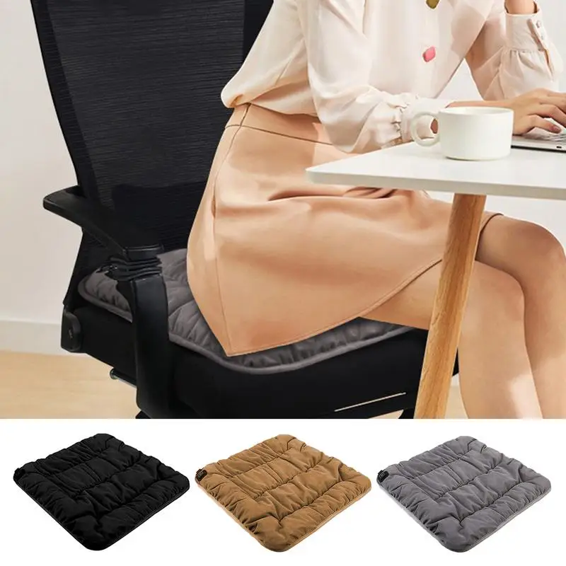 

Winter Universal USB Rechargeable Warm Pad Graphene Chair Cushion Heated Seat Cushion Graphene Chair Cushion For Winters