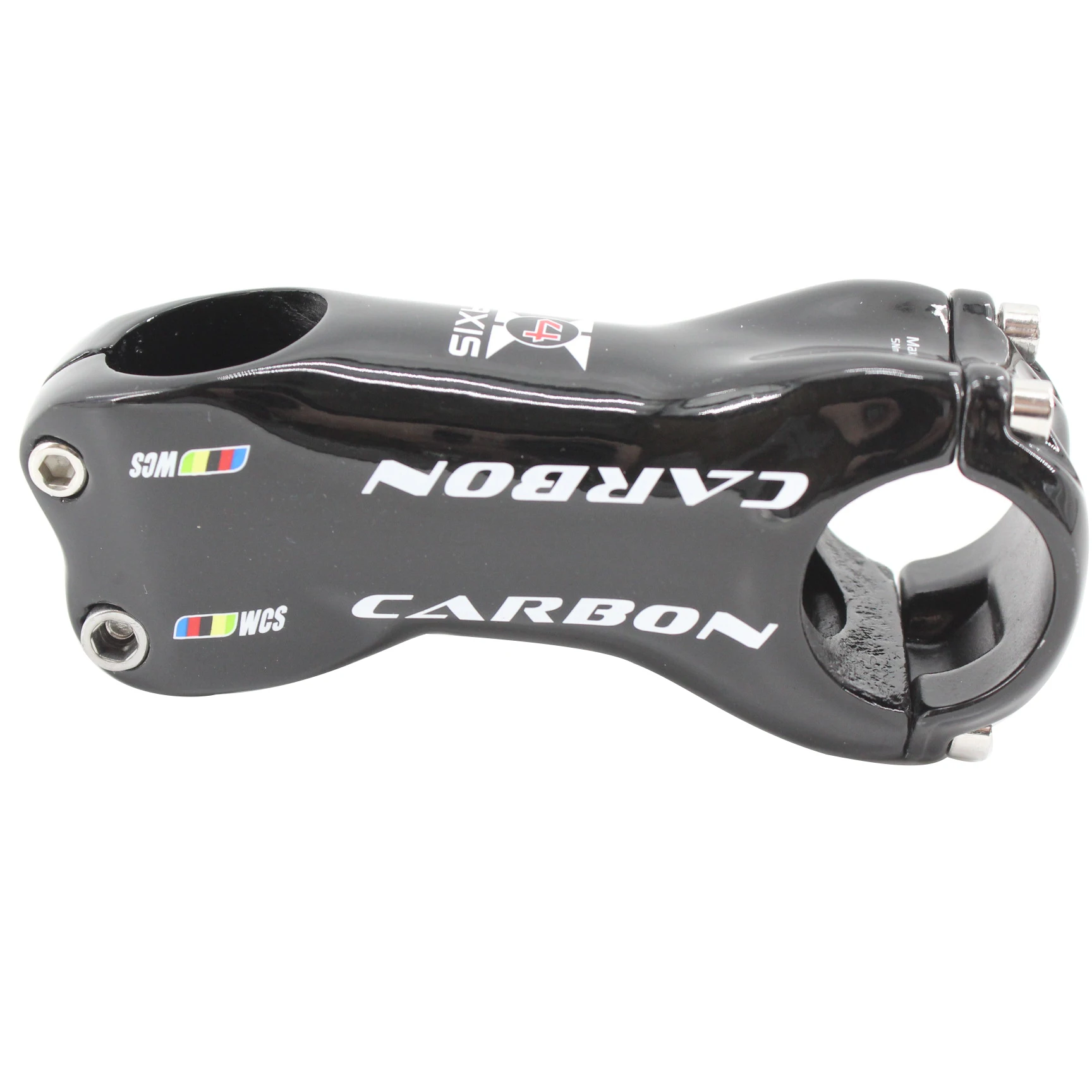Neueste Rennrad Mountainbike UD Vollcarbon Vorbau Carbon Fahrrad Vorbau 6 17 Winkel Grad MTB Carbon Licht Teile 31,8*70-130mm – Detail 7