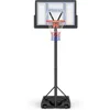 Basketball Hoop Outdoor 10ft Adjustable, Portable Basketball Hoop Goal System for Kids Youth and Adults in Backyard/Driveway 1